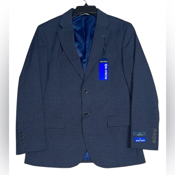 Nautica Men's Ventura Modern Fit Suit Jacket Navy Blue 36S Brand New Blazer - Picture 1 of 4